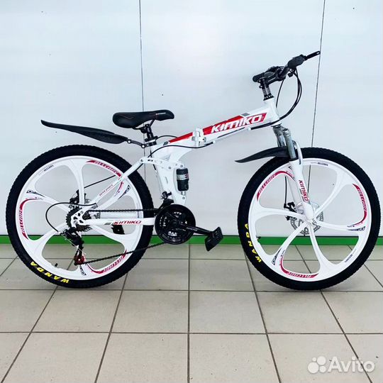 Новый велосипед на литых дисках