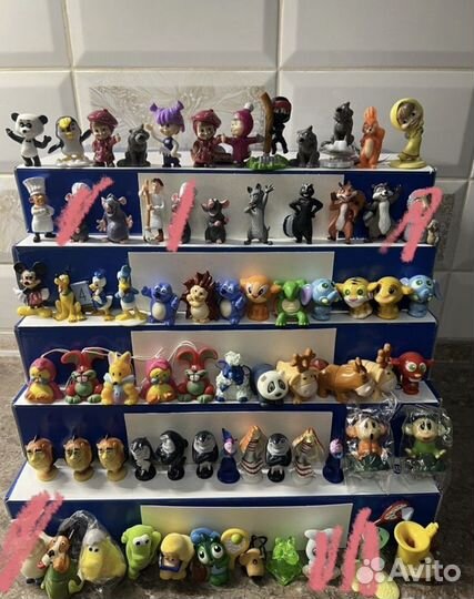 Колекционирование киндер игрушек