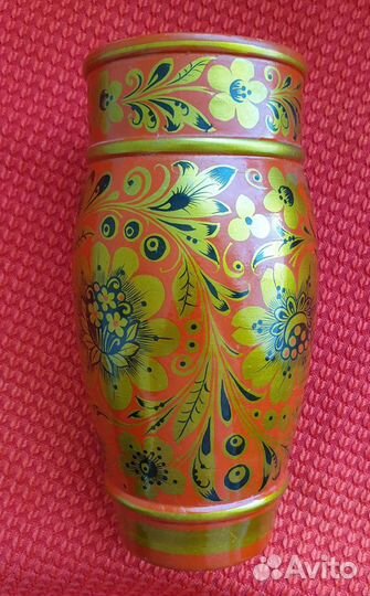 Хохлома.Деревянная посуда