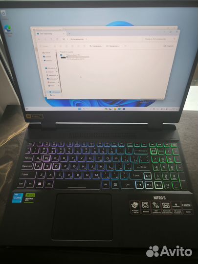 Acer nitro 5 I5/RTX4050/ddr5 16Gb/1024SSD новый