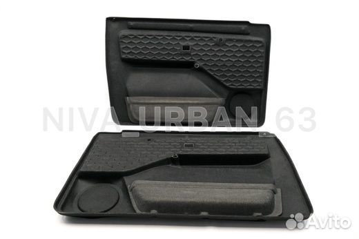 Обивка передних дверей ворс Лада 4х4, Урбан