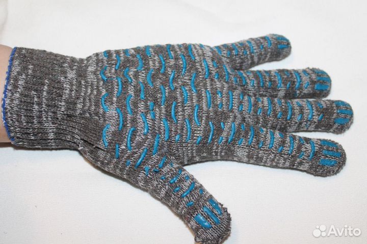 Продам перчатки рабочие х/б с пвх покрытием