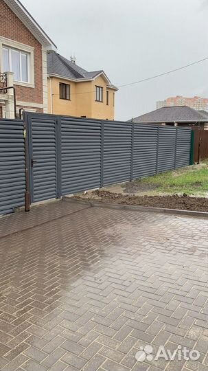 Забор жалюзи под заказ от производителя