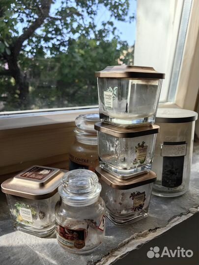 Банки от свечей Yankee Candle