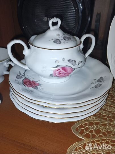 Сервиз чайный Роза