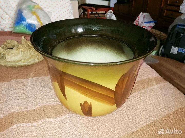 Цветочный горшок керамический (новый)