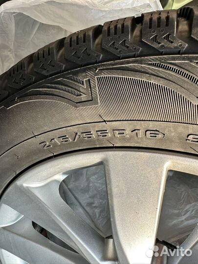 R16 Cordiant Snow Cross 215/55, PCD 5x114.3 DIA 67.1