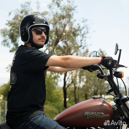 Шлем Bonanza - Глянцевый Black