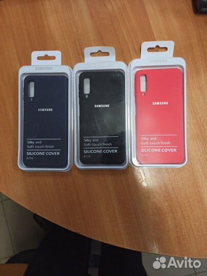 Чехлы на Samsung Galaxy A750 Silicone Cover