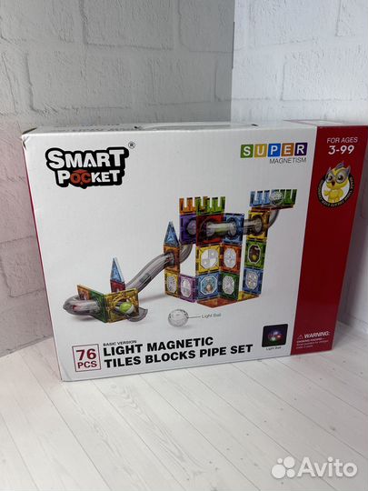 Конструктор (новый) Магнитный лабиринт, светящийся