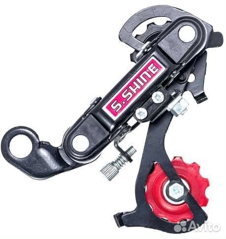 Переключатель скоростей задний (болт), черный, ST