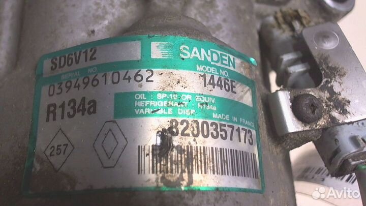 Компрессор кондиционера Renault Modus, 2004