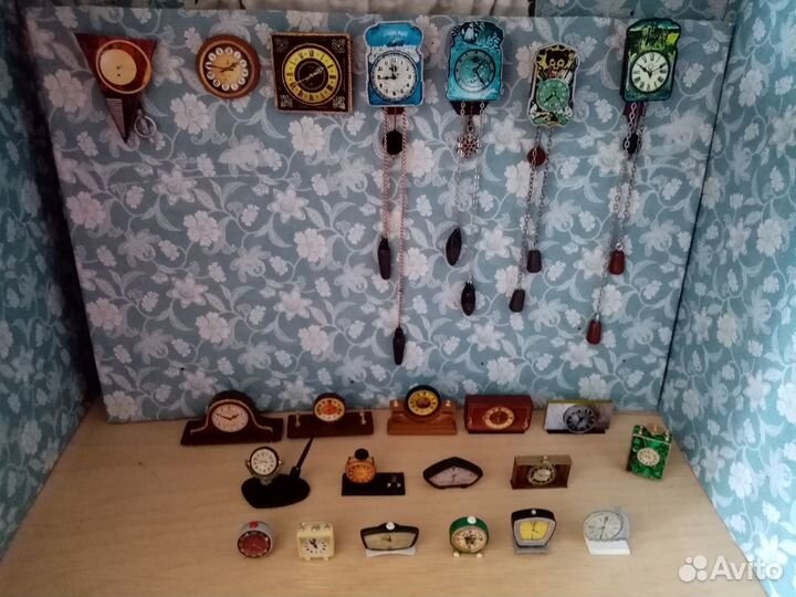 Часы для кукольного домика в стиле СССР
