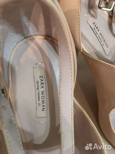 Босоножки zara оригинал