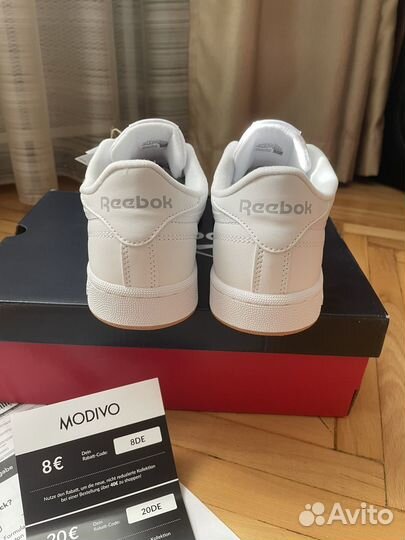 Кеды Reebok Club C White