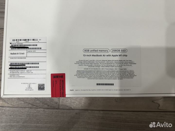 Ноутбук Apple MacBook Air 13