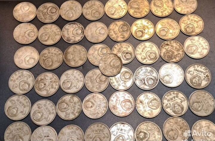 Х 1 рубль. Монеты Юбилейные 20,30 лет,10Бимететалл