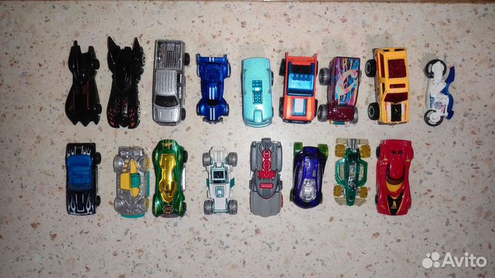 Hot Wheels машинки 16 штук