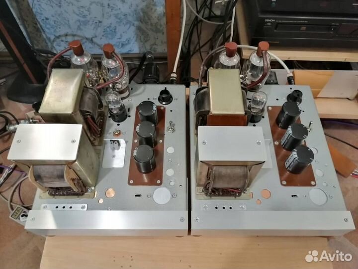 Ламповый двухтактный усилитель 2 моноблока