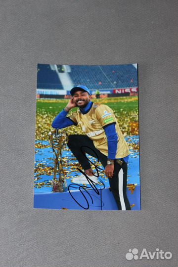 Автограф игроков Зенита