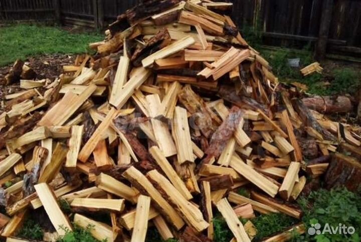 Дрова горбыль пиленный 30-35 см