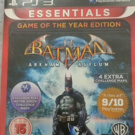 Диск Batman Arkham asylum на ps3