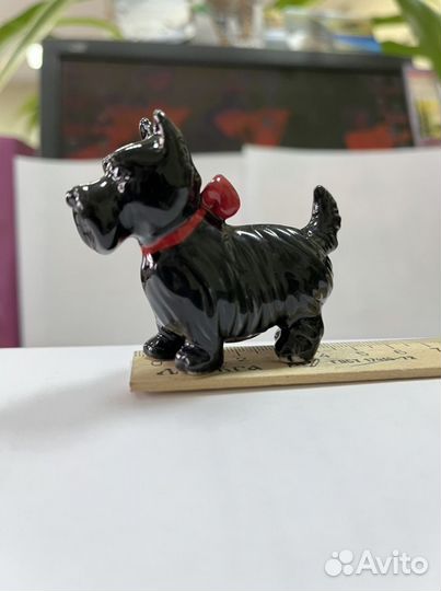 Скотчтерьер собачка фарф