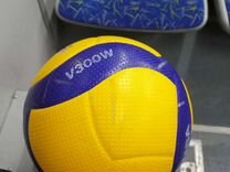 Волейбольный мяч mikasa v300w бу