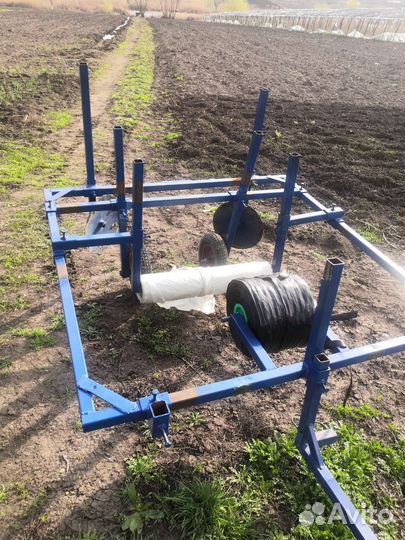 Пленкоукладчик под мотоблок и трактор