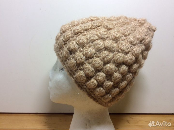 Очень красивая шапочка с люрексом, 54-57, арт 227