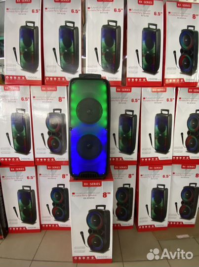 Блютуз колонка караоке