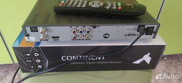 Спутниковый ресивер continent chd-04/IR