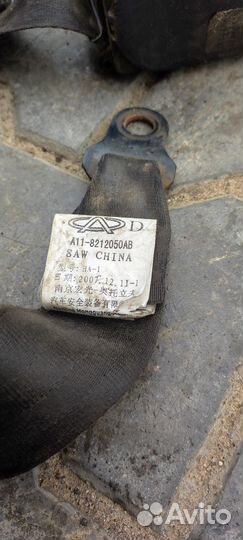 Передний правый ремень безопасности Чери Амулет