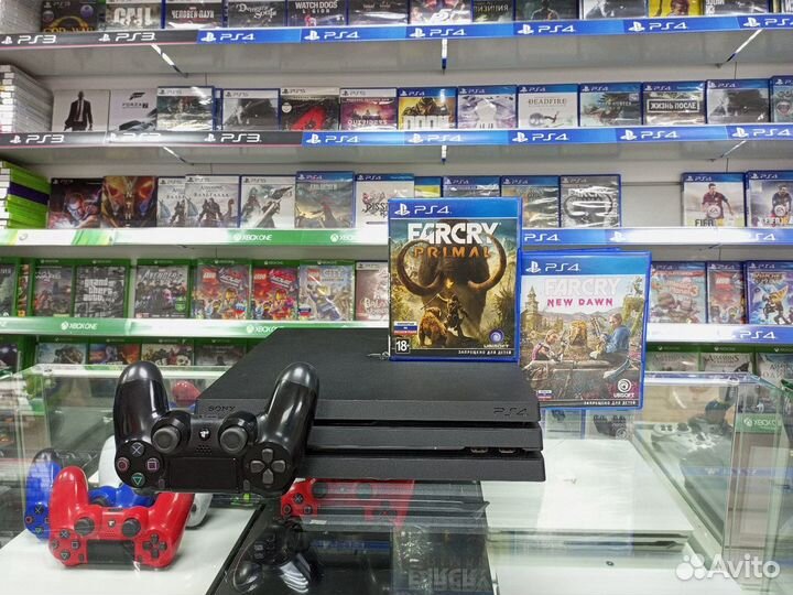 PlayStation 4 pro + FarCry набор - обмен