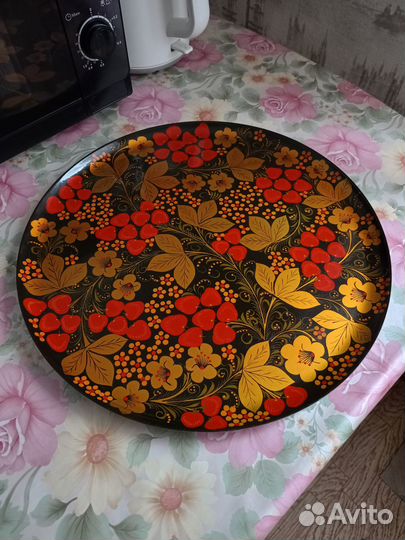 Деревянная посуда хохлома