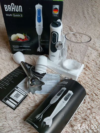 Продаю блендер braun Multi Quick3, новый