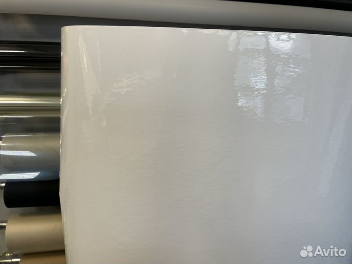 Пленка белый глянцевый винил