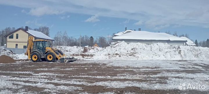 Услуги Трактора 3 в 1 с буром, гидромолот