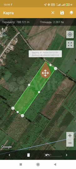 Участок 2,26 га (СНТ, ДНП)