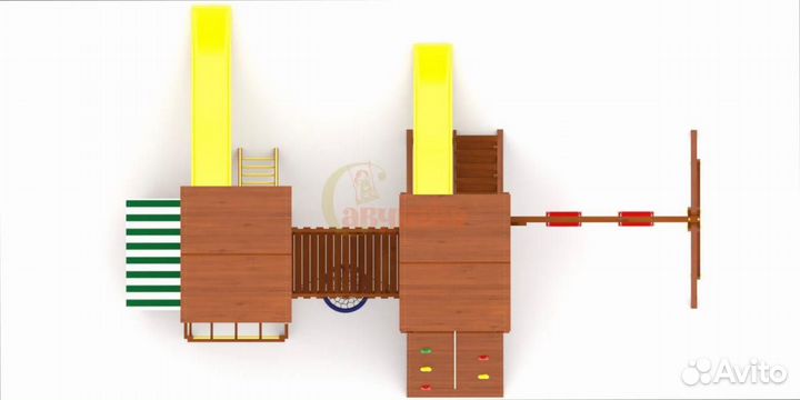 Детский игровой комплекс Савушка доставка и сборка