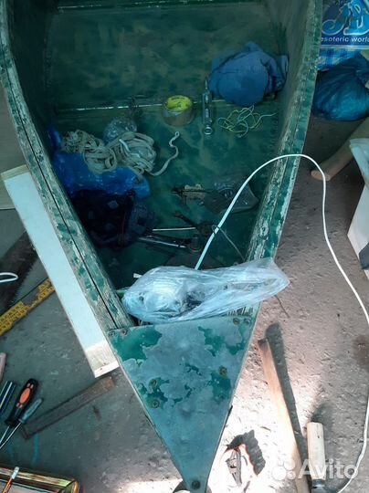 Лодка алюминиевая