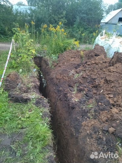 Услуги мини экскаватора-погрузчика