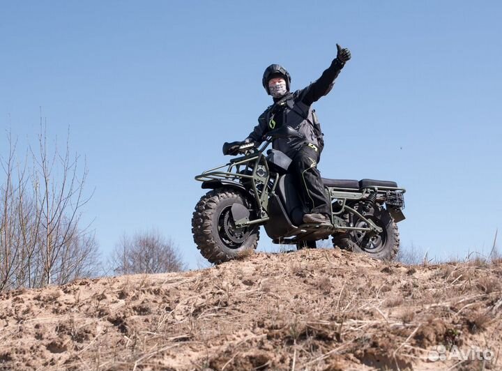 Вездеход мотоцикл Baltmotors ATV 2x2 новый