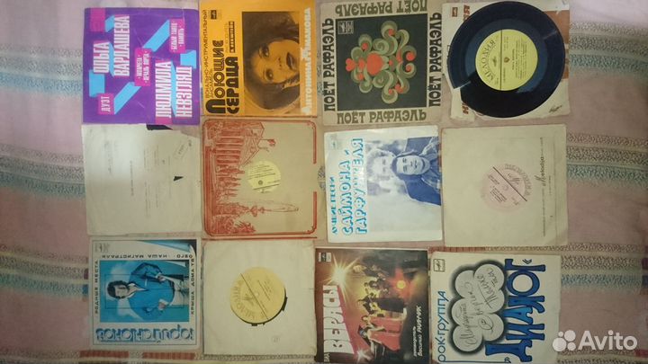 Пластинки б/у