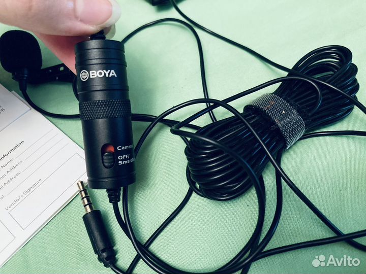 Boya BY-M1 Микрофон петличка