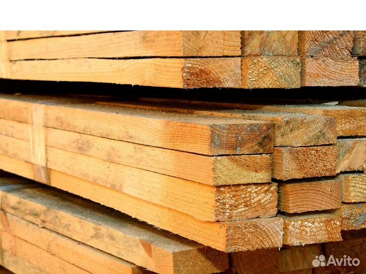Доска обрезная оптом Гост 45мм