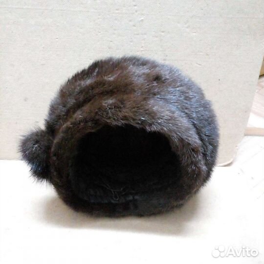 Шапка женская из натурального меха
