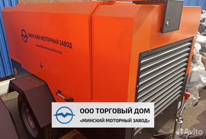 Компрессор винтовой дизельный ммз-пв6/0,7Р2