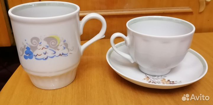 Кружка и чайная пара детские