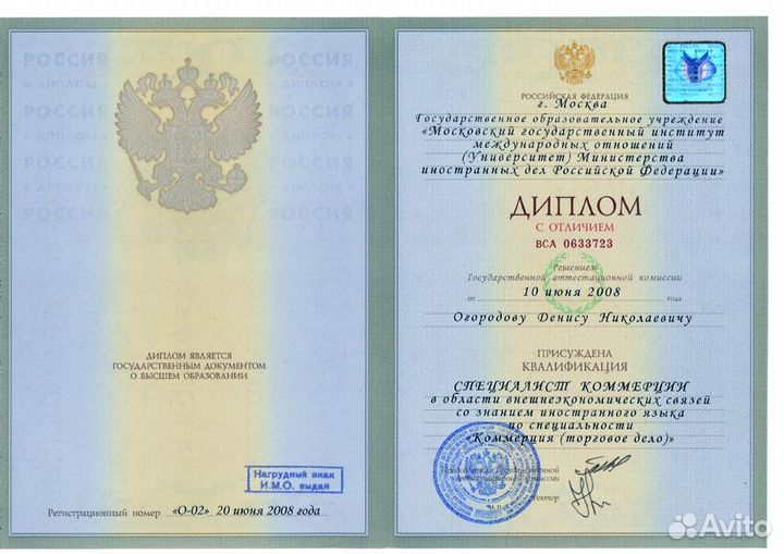 Профессионал. Юридический стаж более 30 лет